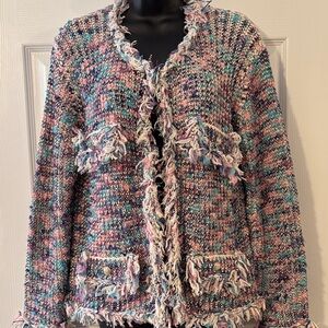 NWOT Stunning Multicolor Cardigan!